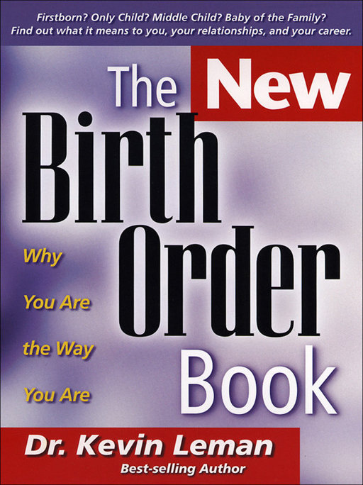 The Birth Order Book by Kevin Leman