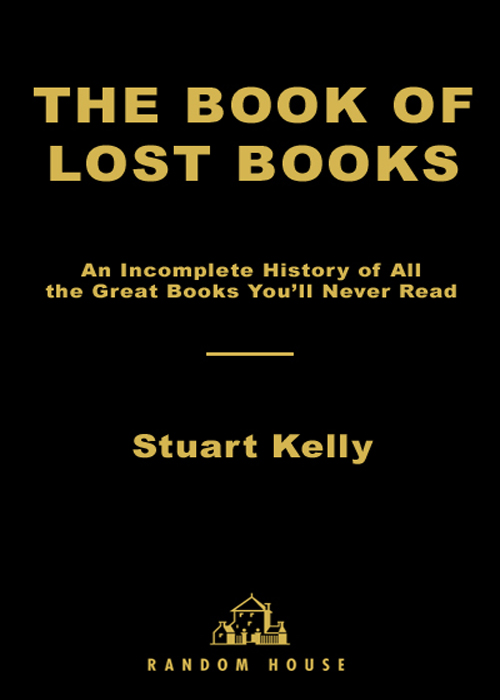 The Book of Lost Books (2007) by Stuart Kelly