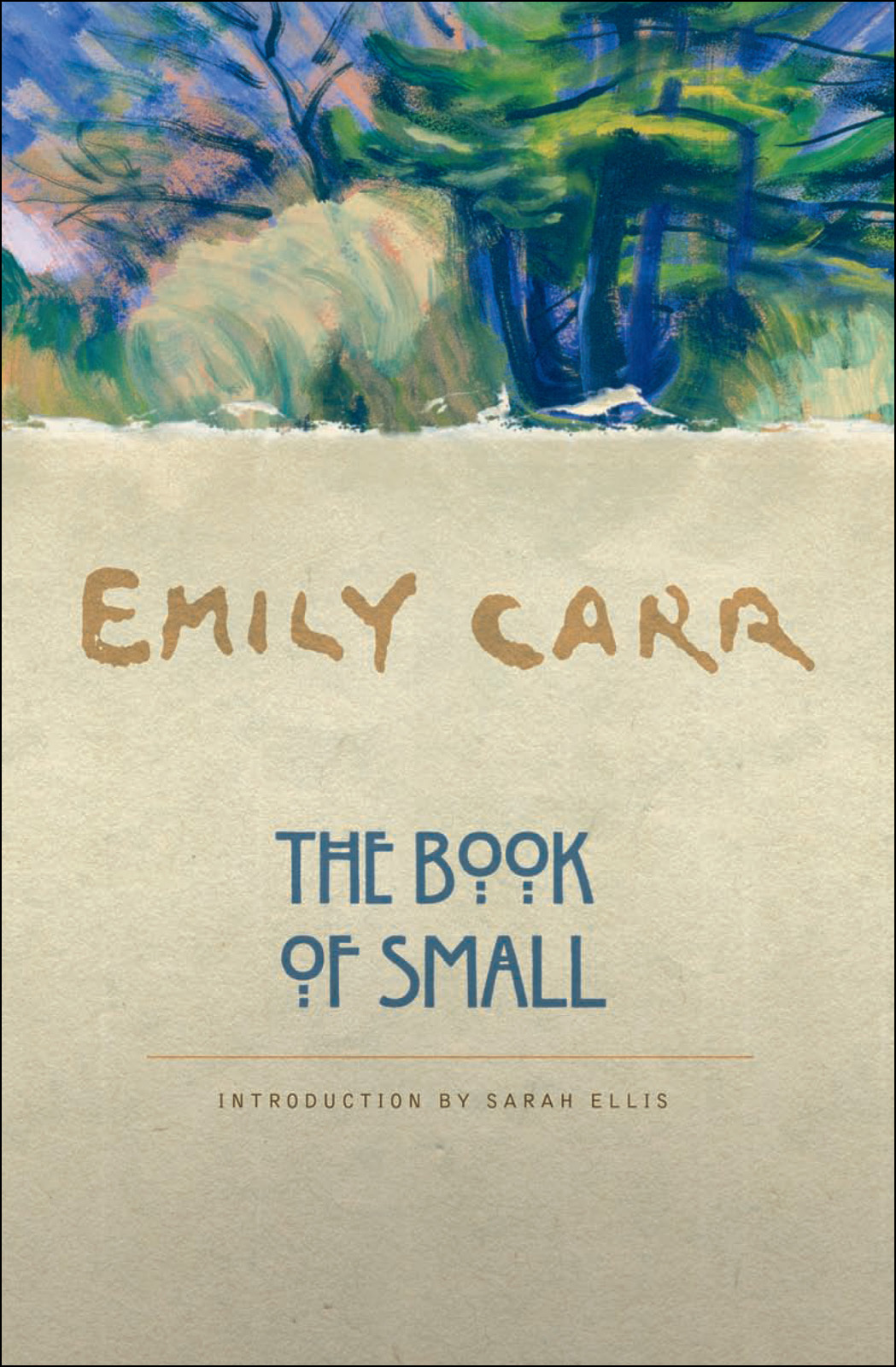 The Book of Small by Emily Carr