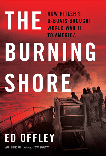 The Burning Shore by Ed Offley