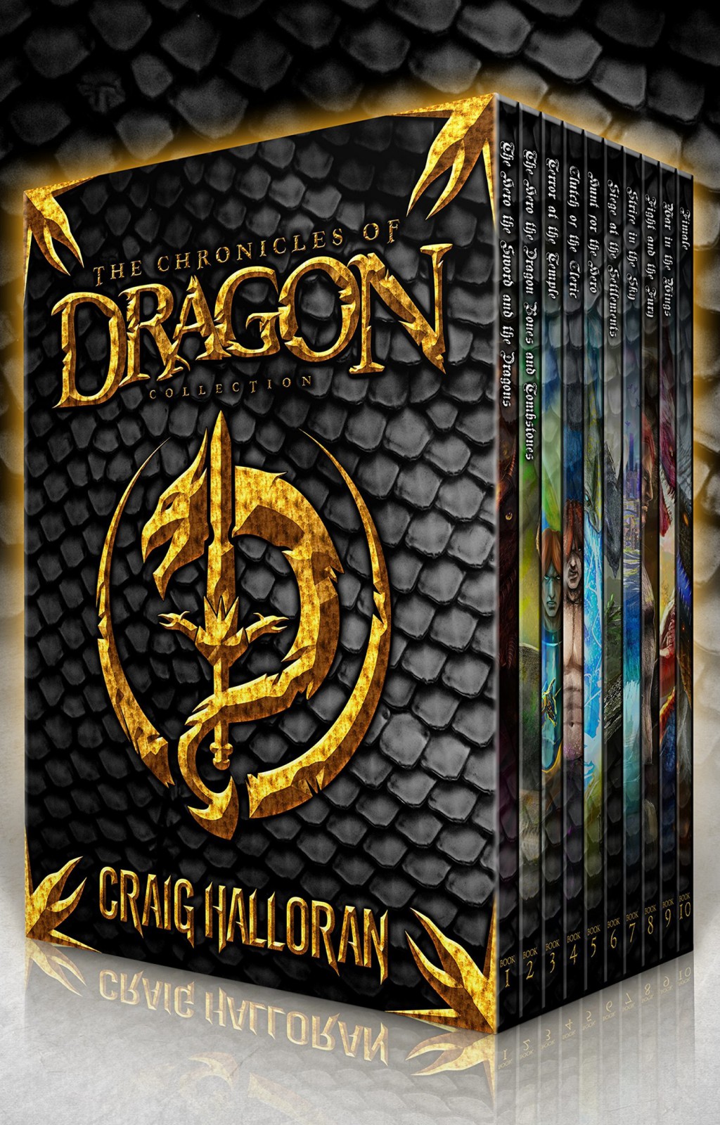 The Chronicles of Dragon Collection (Series 1 Omnibus, Books 1-10) by Craig Halloran