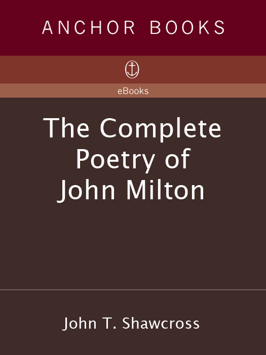 The Complete Poetry of John Milton by John Milton