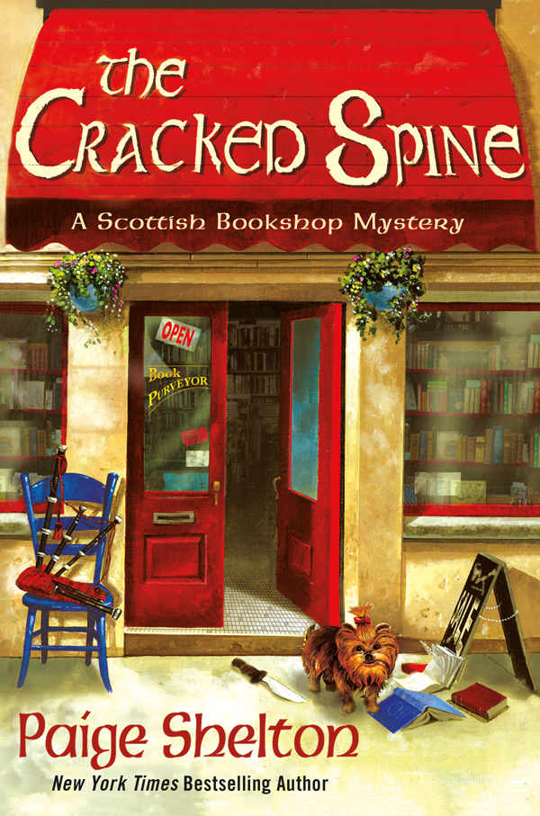 The Cracked Spine by Paige Shelton