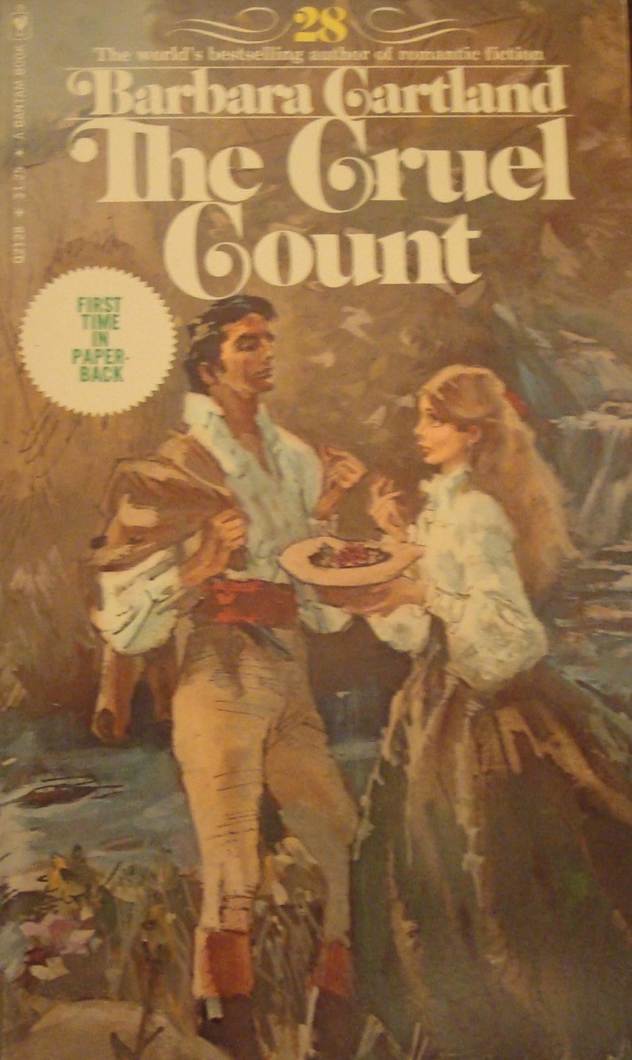 The Cruel Count (Bantam Series No. 28) by Barbara Cartland