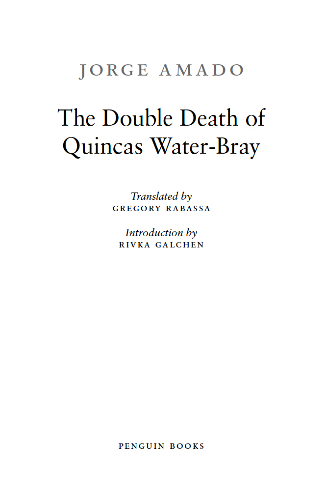 The Double Death of Quincas Water-Bray (2012) by Jorge Amado