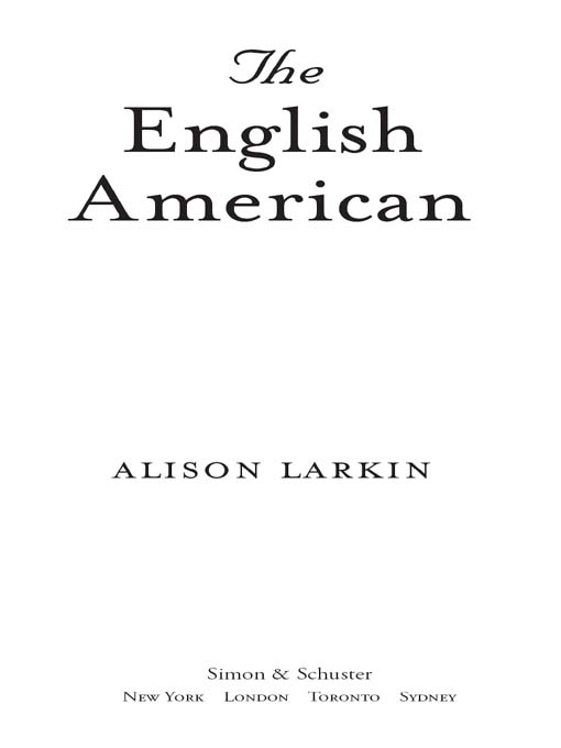 The English American (2008) by Alison Larkin