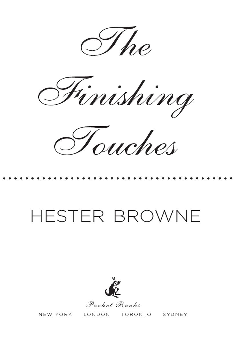 The Finishing Touches by Browne, Hester