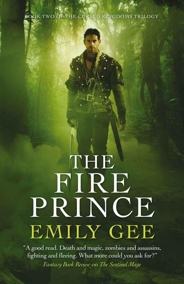 The Fire Prince (The Cursed Kingdoms Trilogy Book 2) by Emily Gee