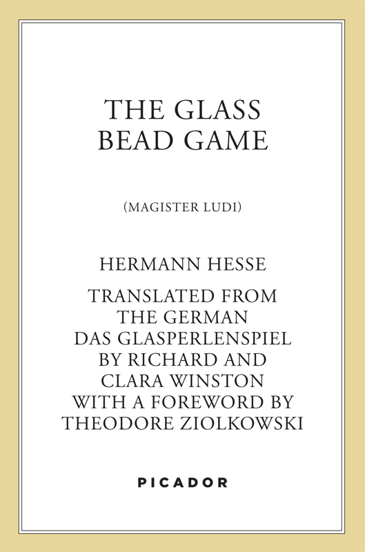 The Glass Bead Game