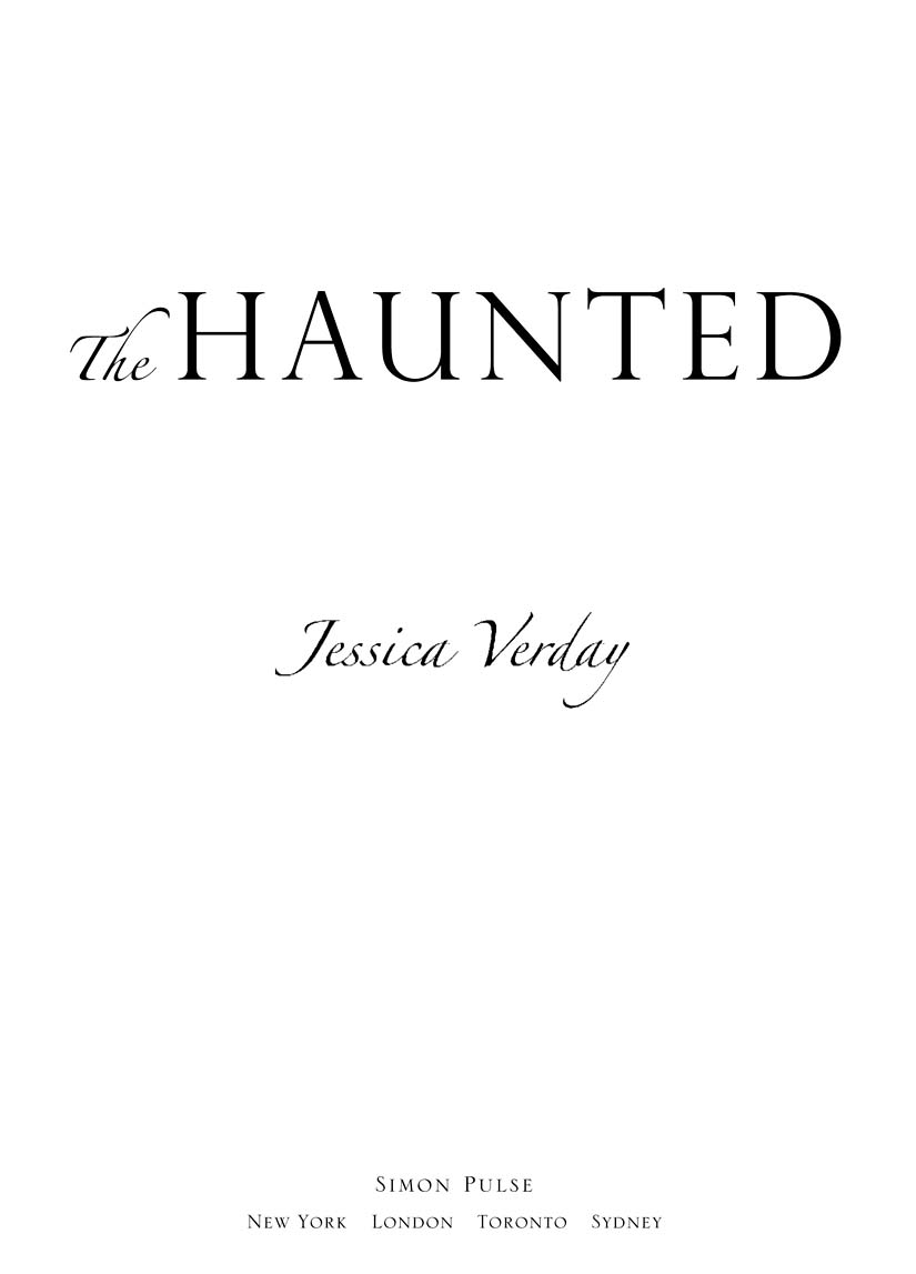 The Haunted by Jessica Verday