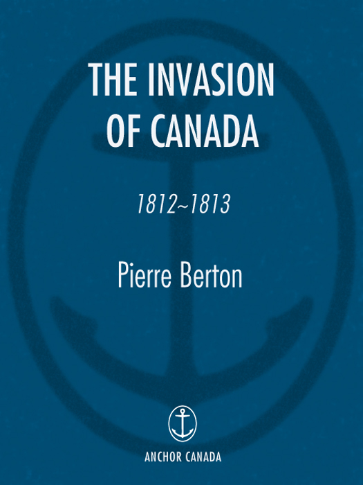 The Invasion of Canada (2001) by Pierre Berton