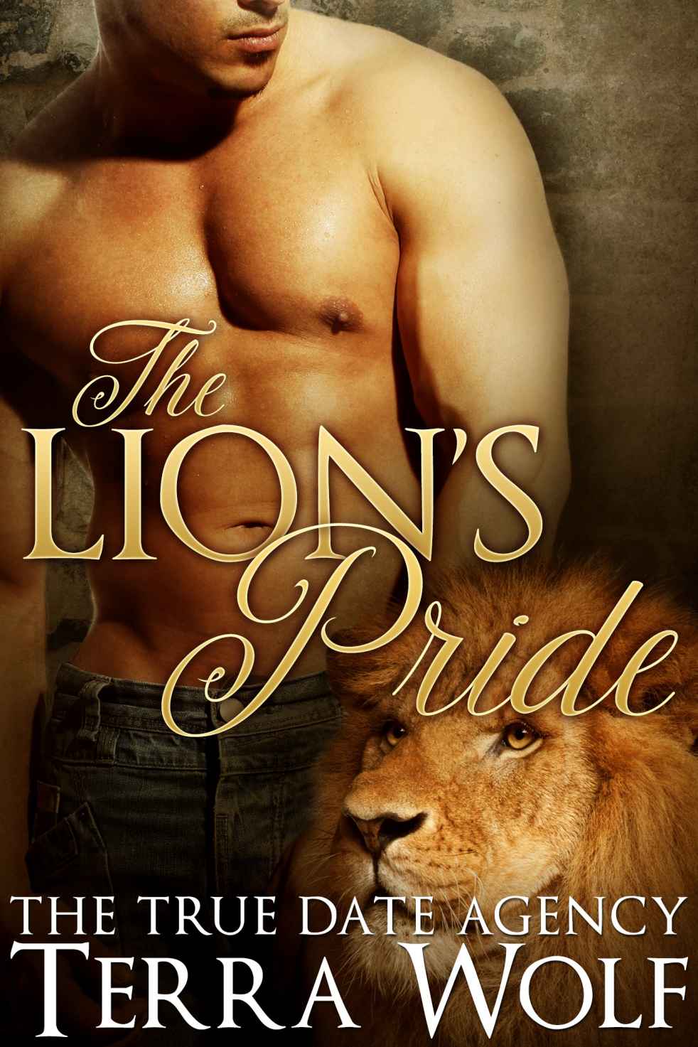 The Lion's Pride (BBW Paranormal Lion Shifter Romance) (The True Date Agency)