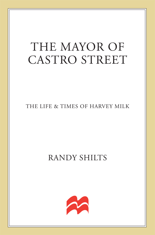 The Mayor of Castro Street by Randy Shilts