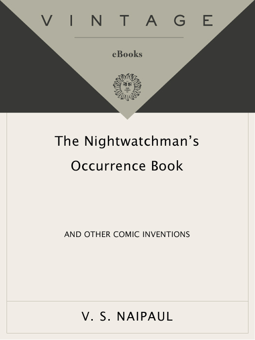 The Nightwatchman's Occurrence Book (2010) by V.S. Naipaul