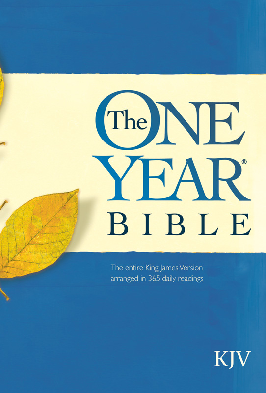 The One Year Bible KJV by Tyndale