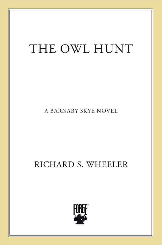 The Owl Hunt by Richard S. Wheeler