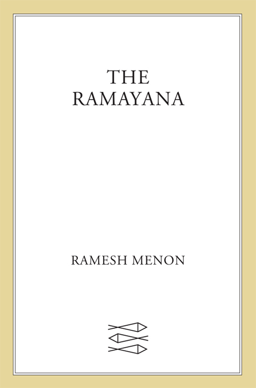 The Ramayana by Ramesh Menon