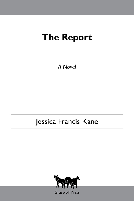 The Report (2010) by Jessica Francis Kane