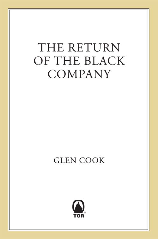 The Return of the Black Company by Cook, Glen