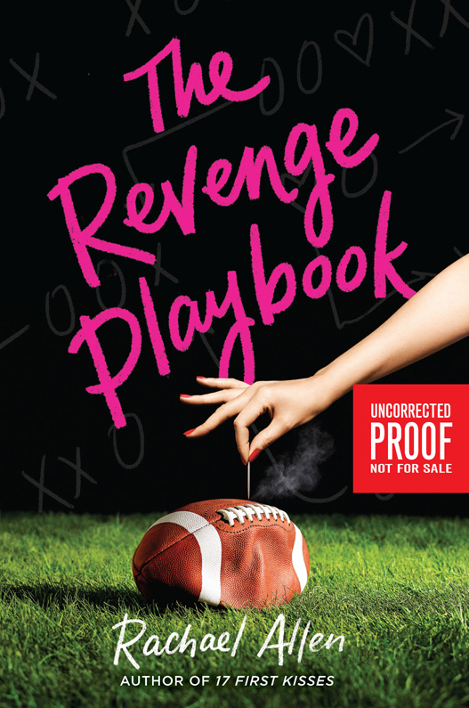 The Revenge Playbook by Allen,Rachael