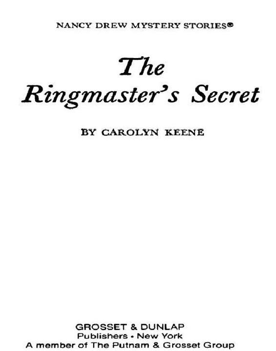 The Ringmaster's Secret by Carolyn G. Keene