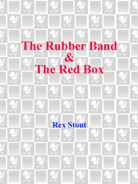 The Rubber Band/The Red Box 2-In-1 by Rex Stout