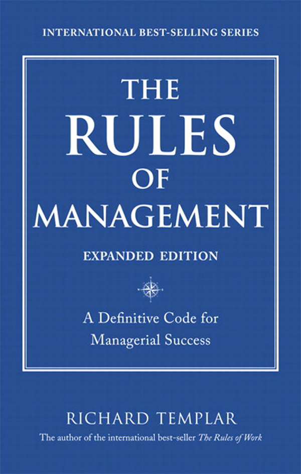 The Rules Of Management (Pioneer Panel's Library) (2011)