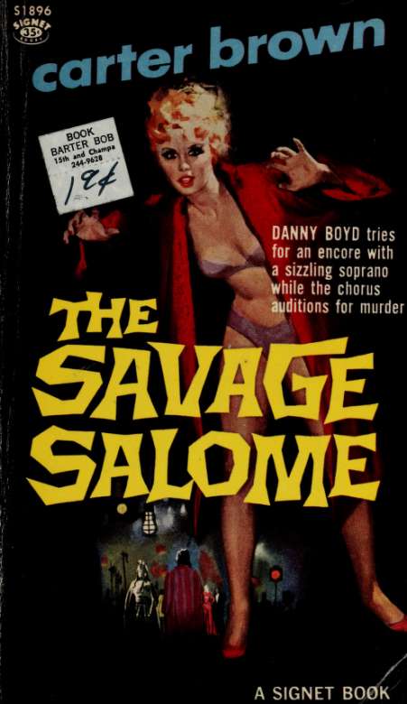 The savage salome (1960) by Brown, Carter, 1923-1985