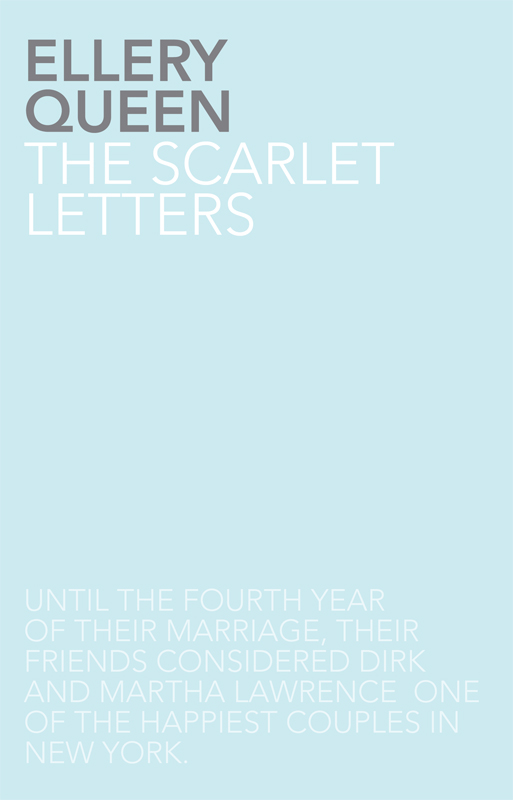 The Scarlet Letters (2013) by Ellery Queen