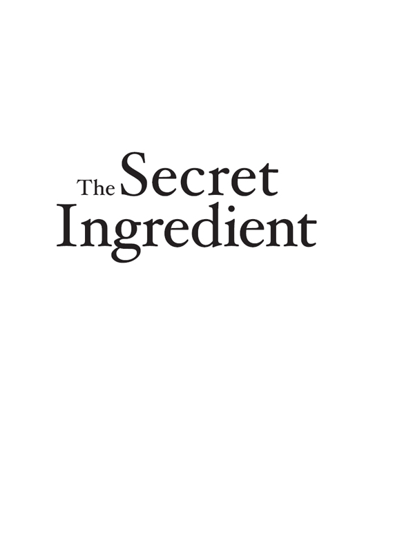 The Secret Ingredient by Dianne Blacklock