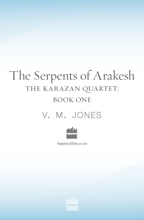 The Serpents of Arakesh (2003) by V M Jones