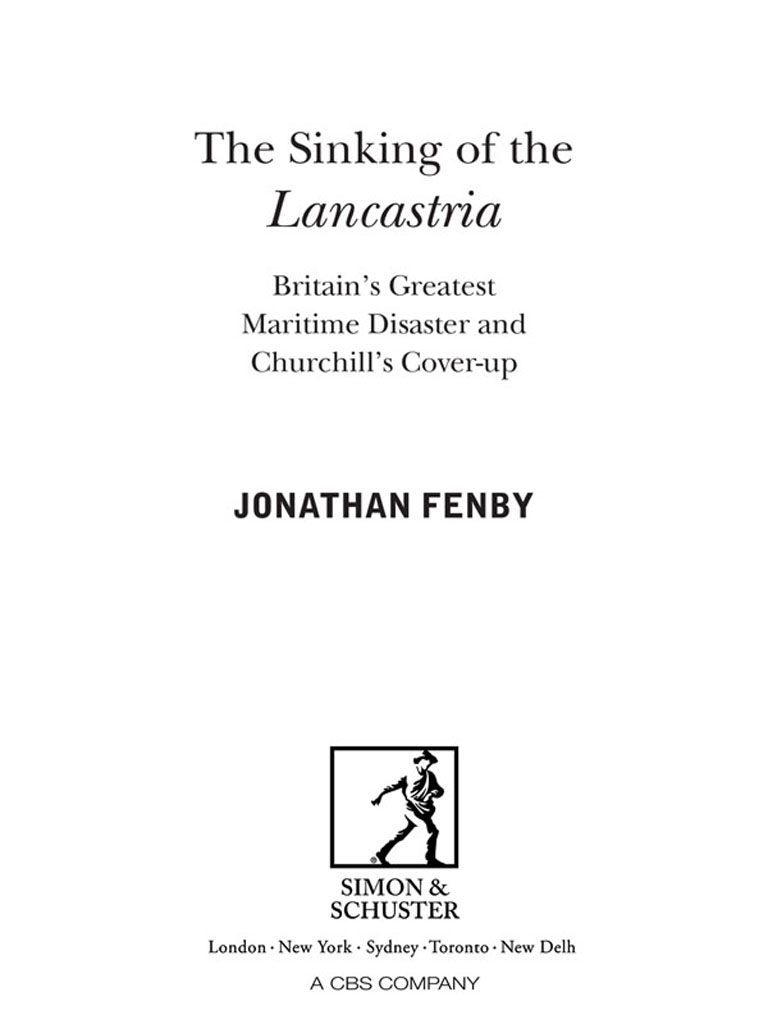 The Sinking of the Lancastria by Jonathan Fenby