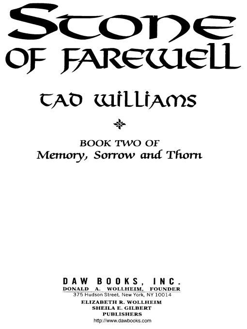 The Stone of Farewell (2015) by Tad Williams