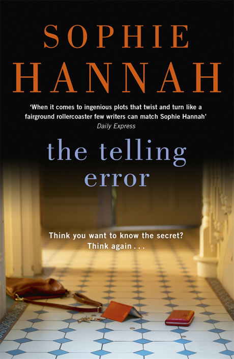 The Telling Error by Hannah, Sophie