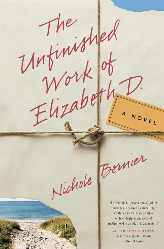 The Unfinished Work of Elizabeth D by Nichole Bernier