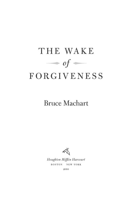 The Wake of Forgiveness by Bruce Machart