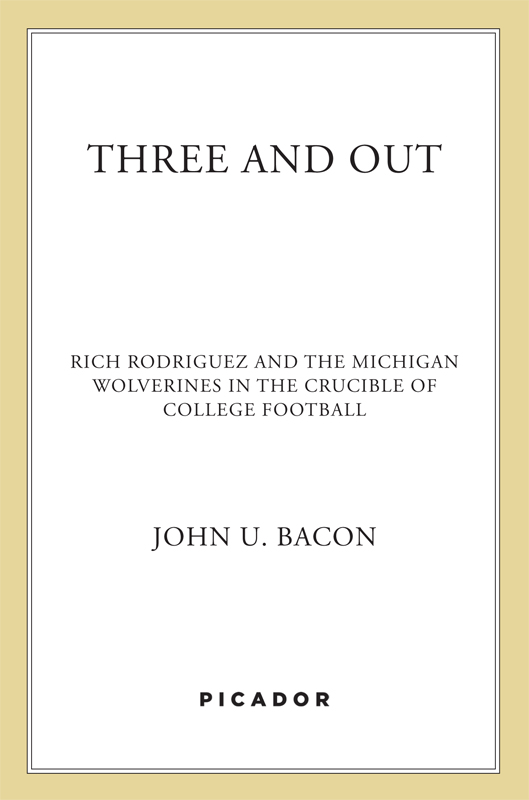 Three and Out by John U. Bacon