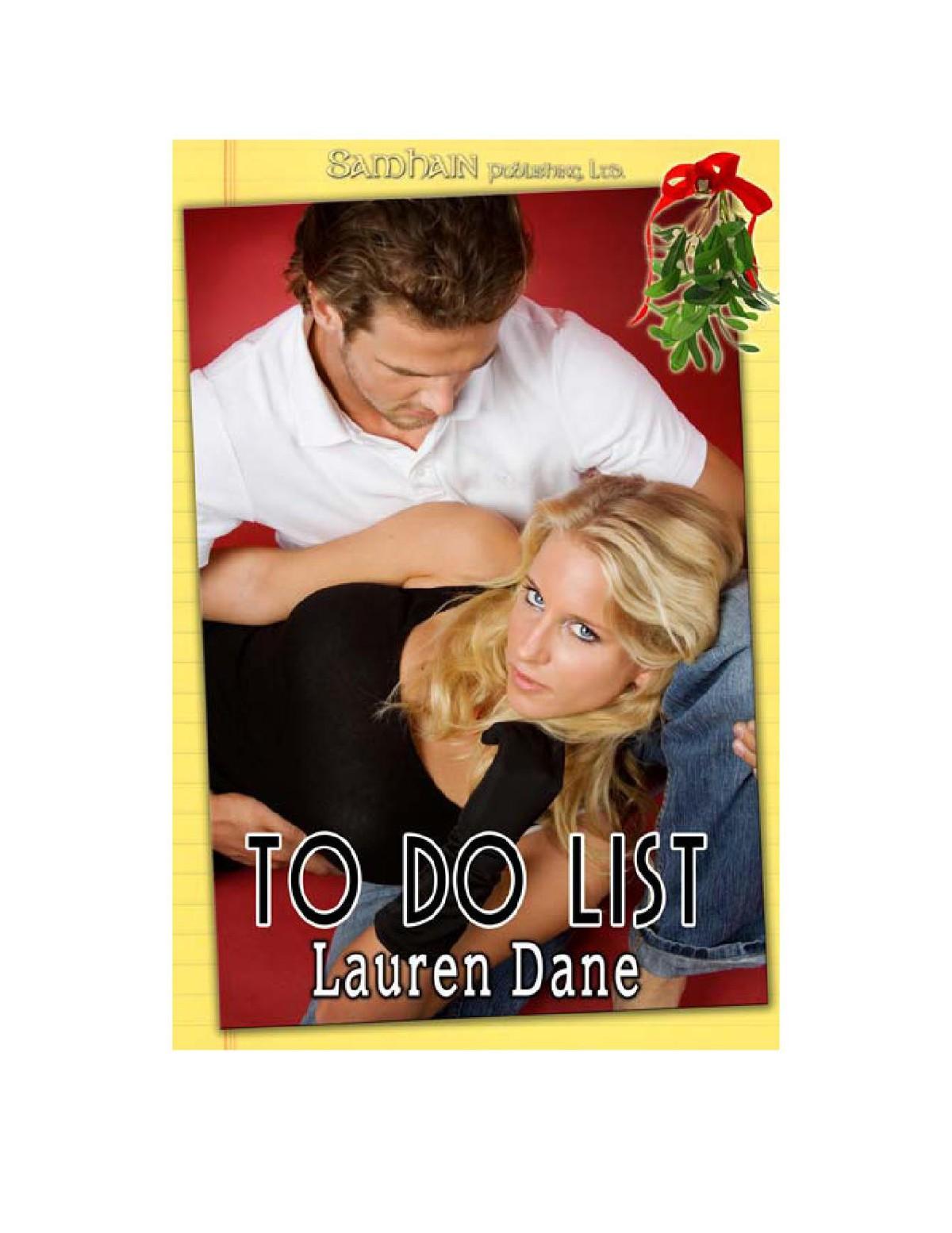 To Do List by Dane, Lauren