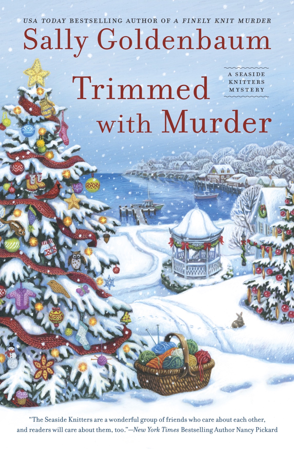 Trimmed With Murder (2015) by Sally Goldenbaum