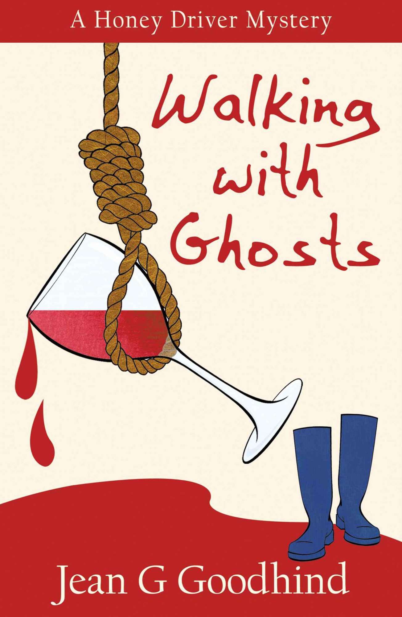 Walking with Ghosts - A Honey Driver Murder Mystery (Honey Driver Mysteries) by Goodhind, Jean G.