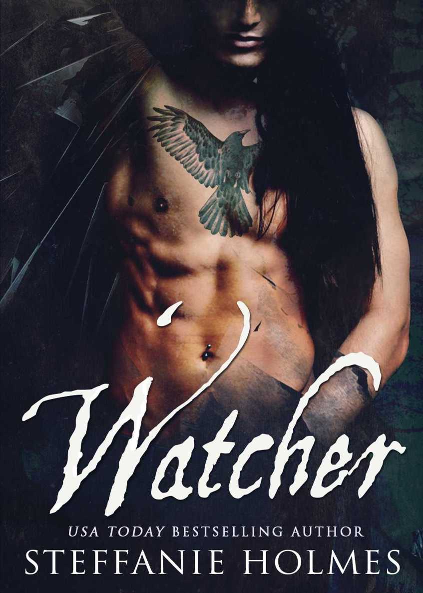 Watcher: A raven paranormal romance (Crookshollow ravens Book 1) by Steffanie Holmes