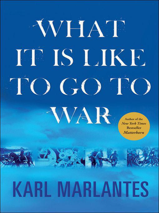 What it is Like to Go to War by Marlantes, Karl