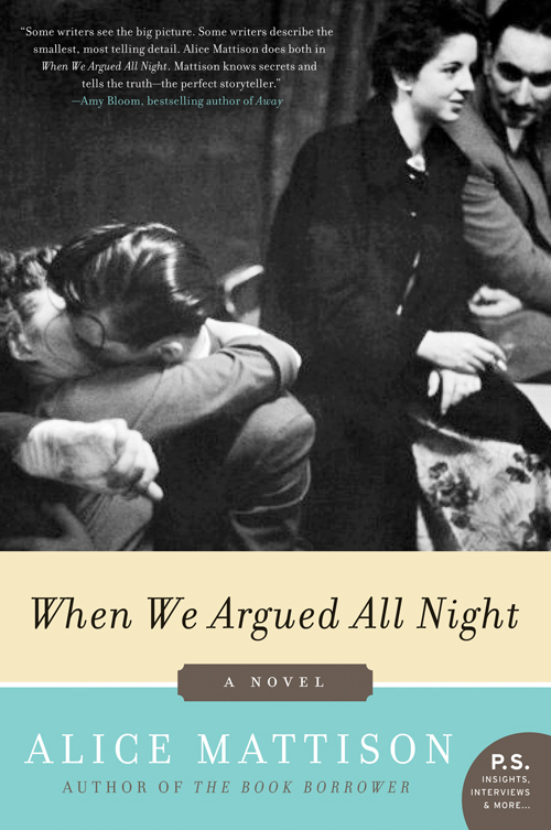 When We Argued All Night by Alice Mattison