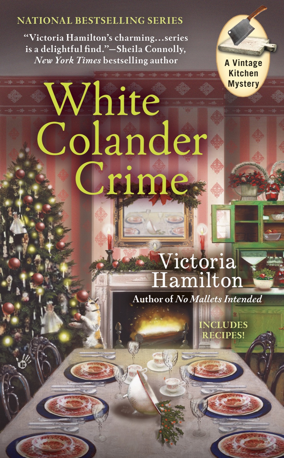 White Colander Crime (2015) by Victoria Hamilton