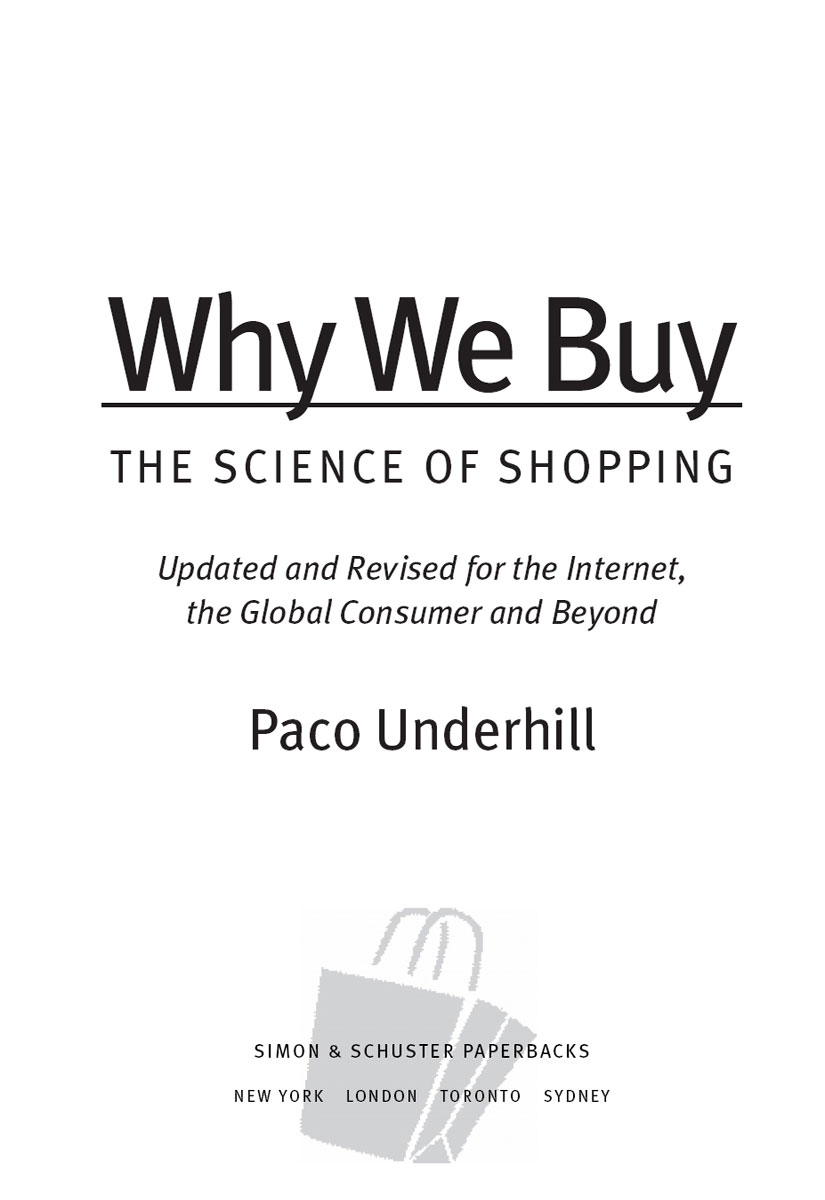 Why We Buy by Paco Underhill