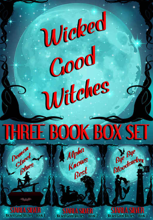 Wicked Good Witches Three Book Box Set (Demon Street Blues, Alpha Knows Best, Bye Bye Bloodsucker) by Starla Silver