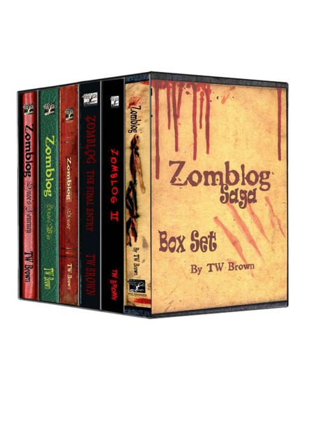 Zomblog Saga Box Set (Books 1-6) by Brown, TW